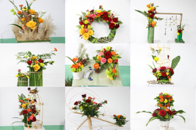 競(jìng)專業(yè)技能，展花藝風(fēng)采——記酒泉市職業(yè)院?；ㄋ嚰寄艽筚愻叩?4屆教學(xué)主題月活動(dòng)